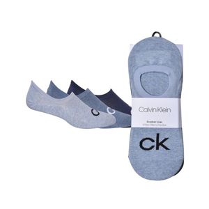 Calvin Klein pánské modré ponožky 3 pack obraz
