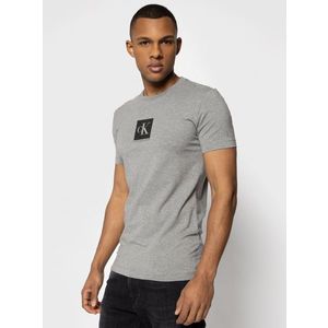 Calvin Klein pánské šedé tričko obraz