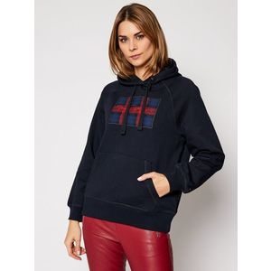 Tommy Hilfiger dámská tmavě modrá mikina obraz