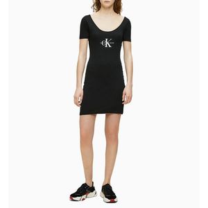 Calvin Klein dámské černé šaty Ballet obraz