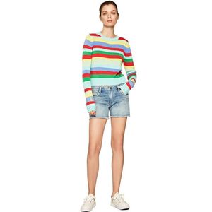 Pepe Jeans dámské džínové šortky Rainbow obraz