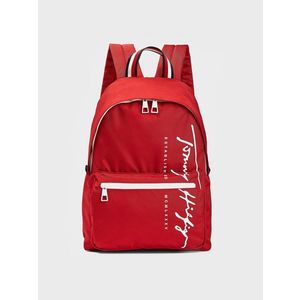 Tommy Hilfiger pánský červený batoh obraz