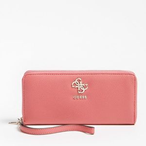 Guess dámská růžová peněženka obraz
