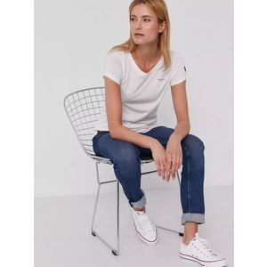 Pepe Jeans dámské bílé tričko MARJORIE obraz