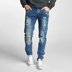Just Rhyse Destroyed Straight Fit Jeans blue obraz