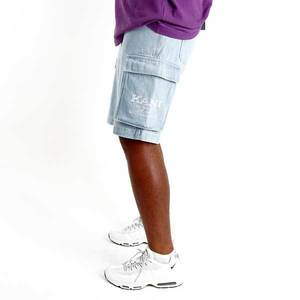 Kraťasy Karl Kani Retro Cargo Shorts light blue obraz