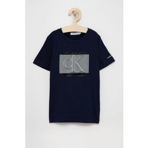 Calvin Klein Jeans - Dětské bavlněné tričko obraz