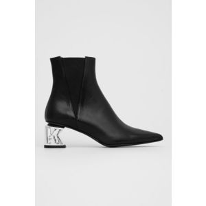 Karl Lagerfeld - Kožené kotníkové boty obraz