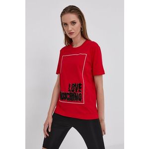 Love Moschino - Bavlněné tričko obraz