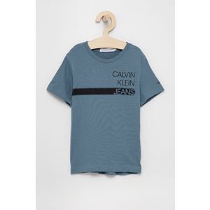 Calvin Klein Jeans - Dětské bavlněné tričko obraz