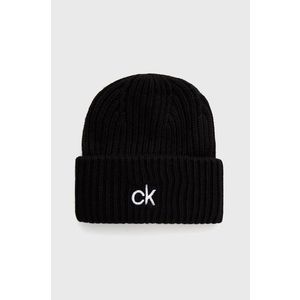 Černá pánská čepice Calvin Klein obraz