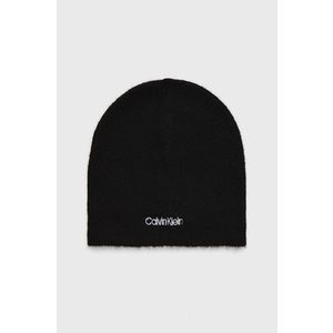 Černá pánská čepice Calvin Klein obraz