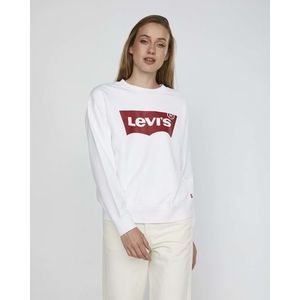 Levi's® Graphic Standard Crew Mikina Bílá obraz