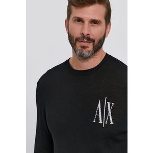 Armani Exchange - Vlněný svetr obraz