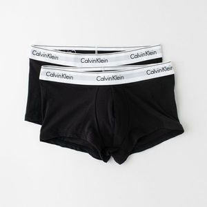 Calvin Klein pánské černé boxerky 2pack obraz