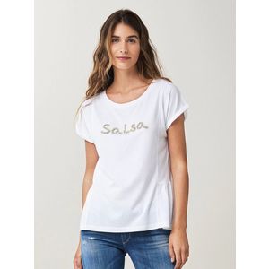 Salsa dámské bílé tričko obraz