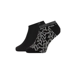 Calvin Klein pánké černé ponožky 2 pack obraz