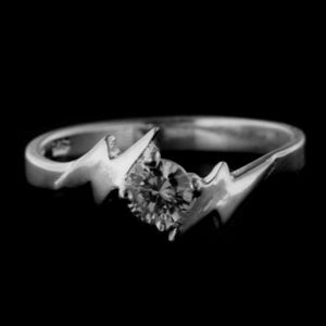 Stříbrný prsten 13879 obraz