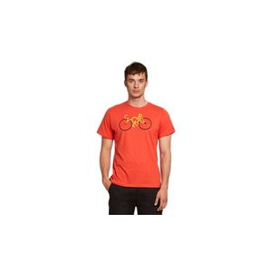 Dedicated T-shirt Stockholm Cyclopath Pale Red-XL červené 18284-XL obraz