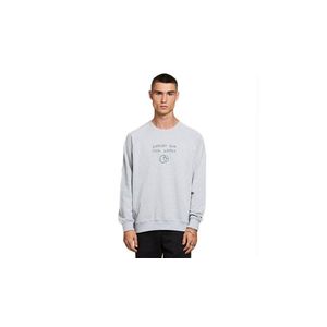Dedicated Sweatshirt Malmoe Local Planet Grey Melange-XL šedé 18338-XL obraz