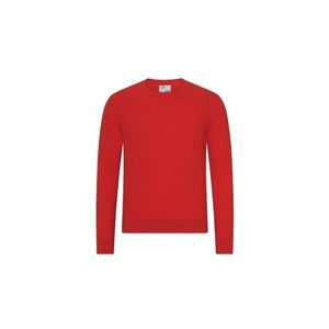 Colorful Standard Light Merino Wool Crew-L červené CS5086-SR-L obraz