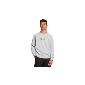 Dedicated Sweatshirt Malmoe Peanuts Logo Grey Melange-S bílé 18179-S obraz