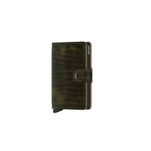 Secrid Miniwallet Safiano Olive-One-size zelené MSa-olive-One-size obraz