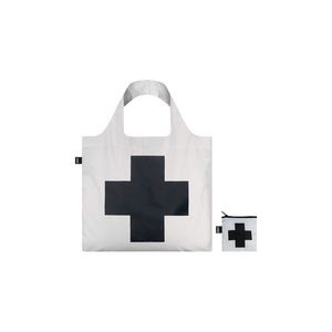 Loqi KAZIMIR MALEVICH Black Cross Bag-One-size bílé KM.CR-One-size obraz