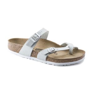 Birkenstock Mayari Icy Metallic Mineral Narrow Fit-7 modré 1016005-7 obraz