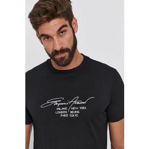 Emporio Armani - Bavlněné tričko obraz