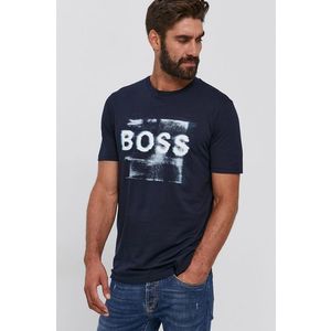 Boss - Bavlněné tričko Boss Casual obraz