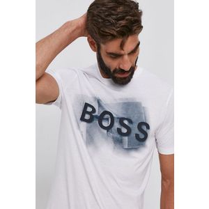 Boss - Bavlněné tričko Boss Casual obraz