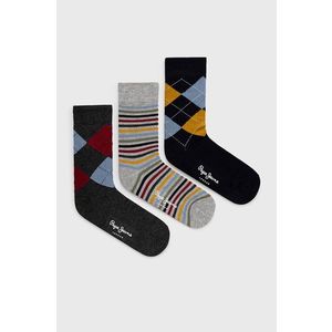 Pepe Jeans - Ponožky Ashford (3-pack) obraz