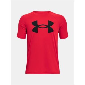 Červené sportovní tričko Under Armour UA Tech Big Logo SS obraz