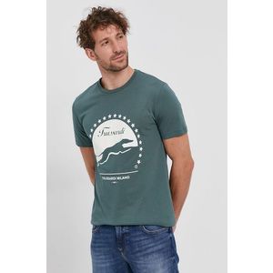 Trussardi - Bavlněné tričko obraz