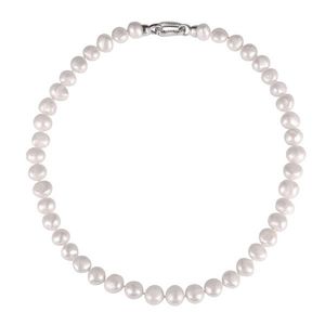 JwL Luxury Pearls Perlový náhrdelník z barokních perel a zirkony JL0597 obraz