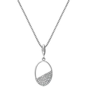 Hot Diamonds Stříbrný náhrdelník s diamantem Horizon Topaz DP767 obraz