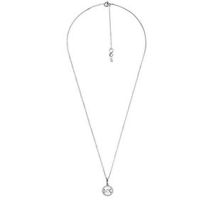 Michael Kors Stříbrný náhrdelník s třpytivým přívěskem MKC1108AN040 (řetízek, přívěsek) obraz