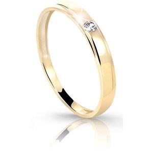Cutie Diamonds Prsten ze žlutého zlata s briliantem DZ6707-1617-00-X-1 48 mm obraz
