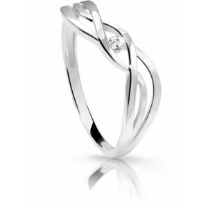 Cutie Diamonds Jemný prsten z bílého zlata s briliantem DZ6712-1843-00-X-2 49 mm obraz