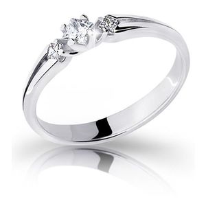 Cutie Diamonds Elegantní zásnubní prsten z bílého zlata s diamanty DZ6866-2105-00-X-2 48 mm obraz