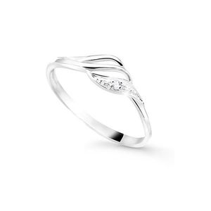 Cutie Diamonds Půvabný prsten z bílého zlata s briliantem DZ8023-00-X-2 48 mm obraz