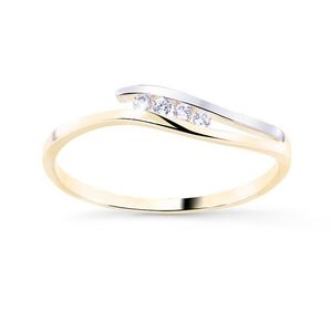 Cutie Diamonds Krásný bicolor prsten ze zlata s brilianty DZ8026-00-X-1 48 mm obraz