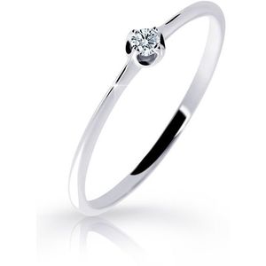 Cutie Diamonds Jemný prsten z bílého zlata s briliantem DZ6729-2931-00-X-2 52 mm obraz