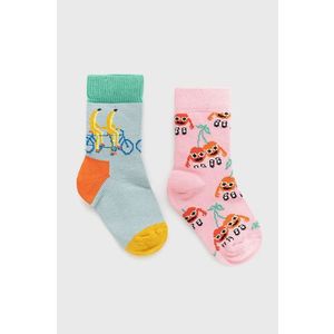 Happy Socks - Dětské ponožky Fruit Mates (2-pak) obraz
