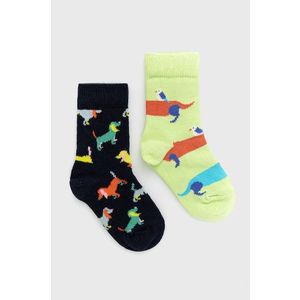Happy Socks - Dětské ponožky Kids Dogs (2-pak) obraz