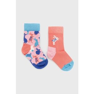 Happy Socks - Dětské ponožky Bunny (2-pak) obraz