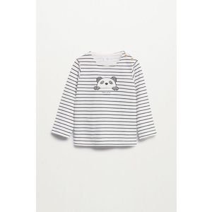 Mango Kids - Dětské tričko s dlouhým rukávem Panda obraz