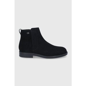 Calvin Klein - Semišové kotníkové boty obraz