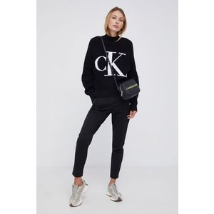 Calvin Klein Jeans - Svetr z vlněné směsi obraz